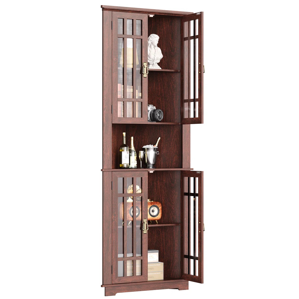 Meuble de coin avec rangement