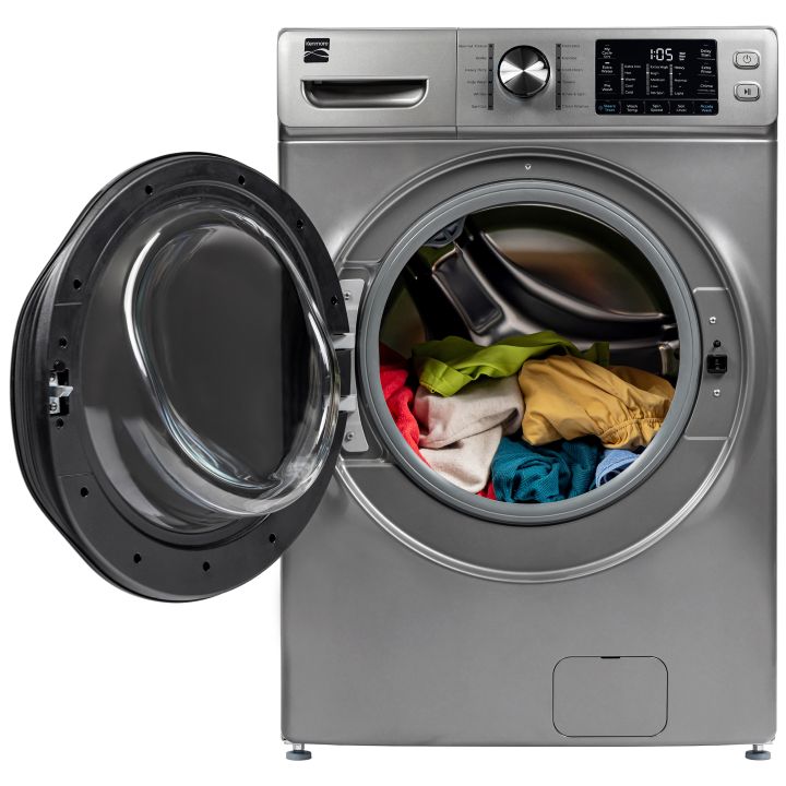 Combo laveuse sécheuse kenmore en acier inoxidable