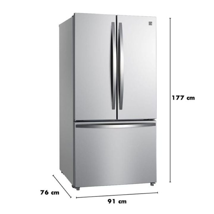 Kenmore 20.3 cu. ft. Stainless Steel French Door Refrigerator with Ice Maker