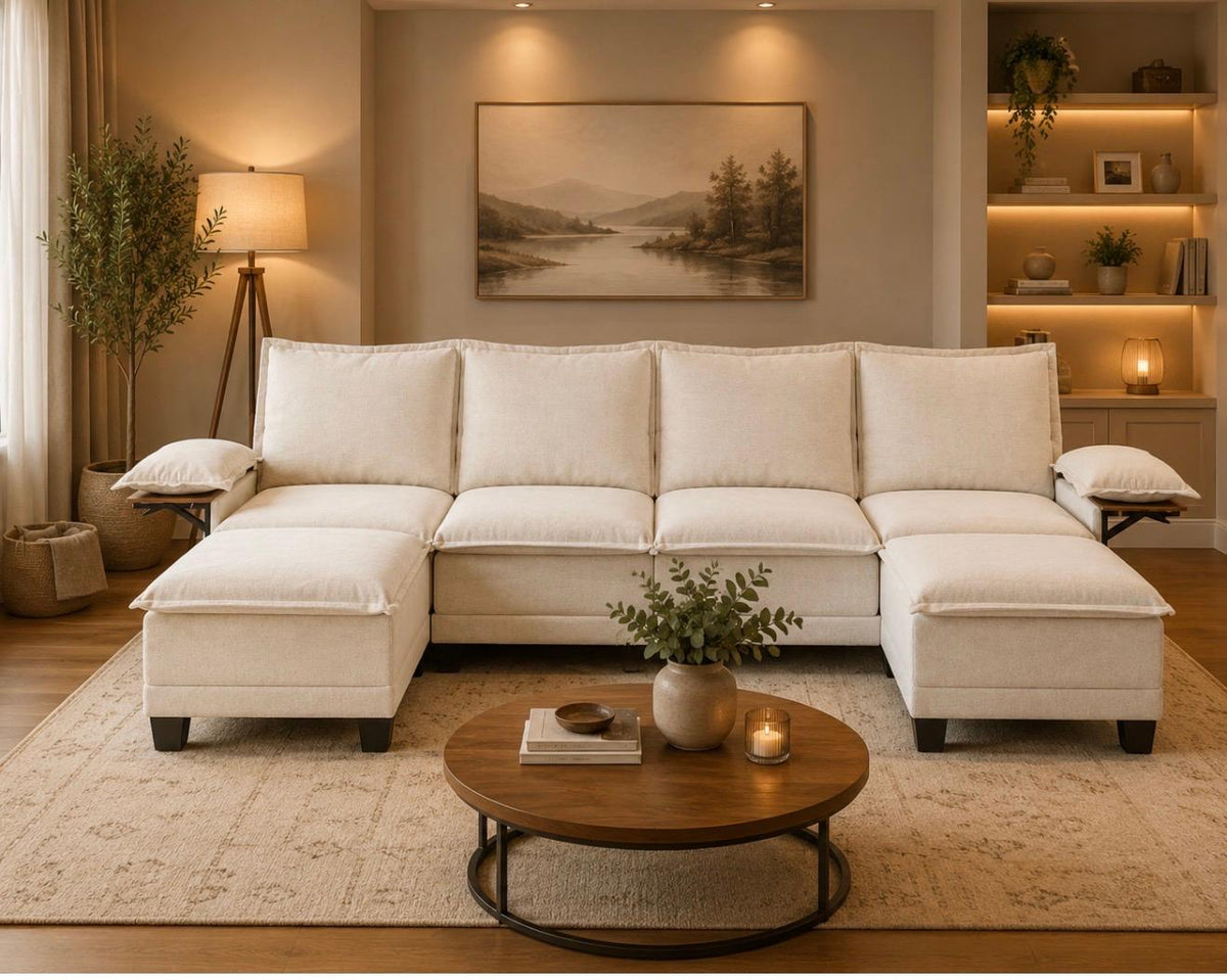 Sofa sectionnel double chaise Olivia