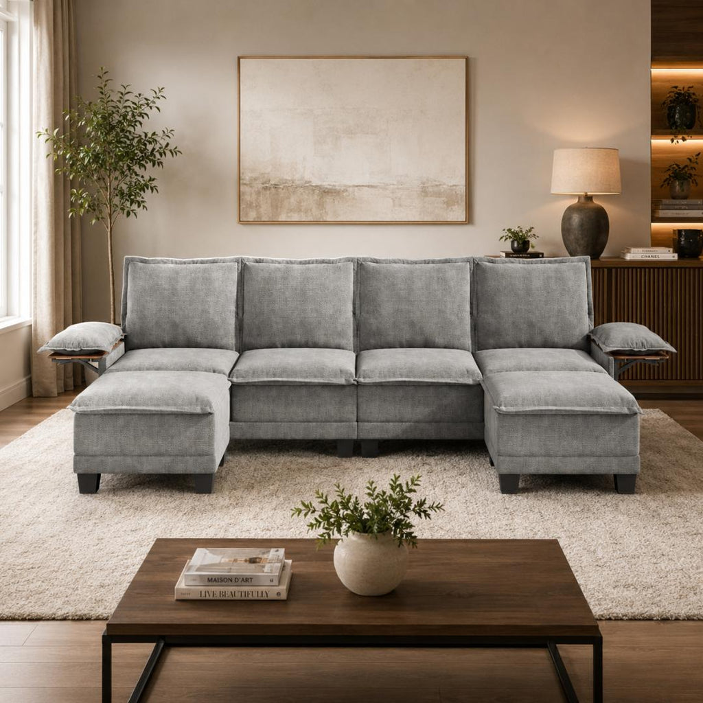 Sofa sectionnel double chaise Olivia
